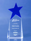 Brilliance Award - Blue Crystal Trophy Eclipse Awards   