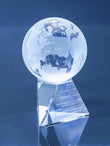 Crystal Globe Award Trophy Eclipse Awards   