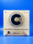 Harmony Wall Plaque - Salvaged Maple Wall Plaque Eclipse Awards   