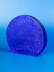 Recycled Glass Award - Cobalt Crescent Trophy Eclipse Awards   