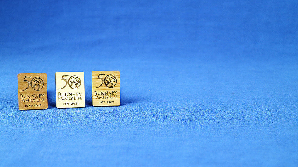 Wood Lapel Pins