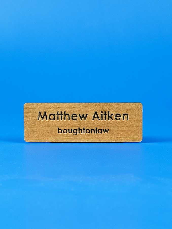 Sunwood Eco-Friendly Nameplate Name Plate Eclipse Awards   